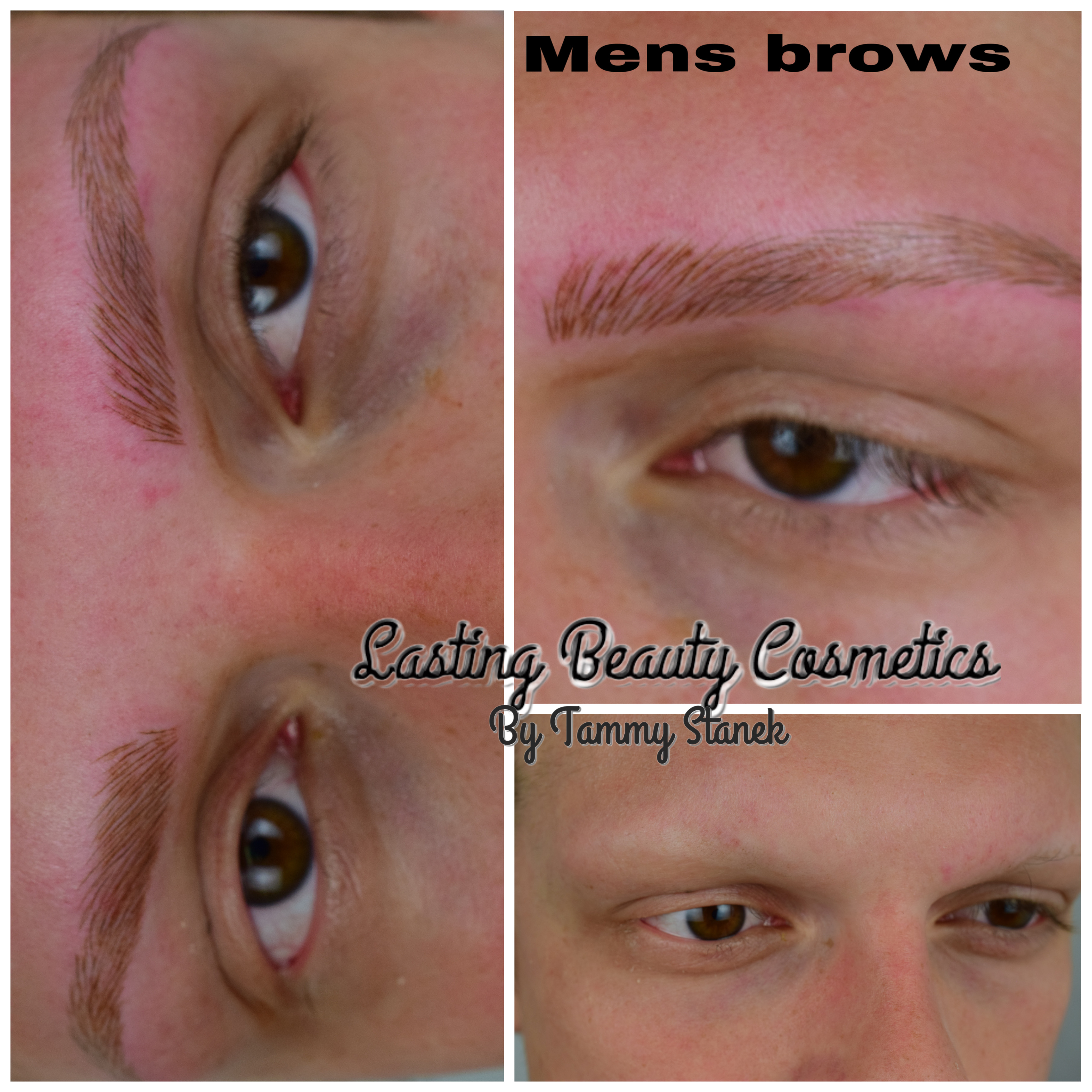 Mens permanent eyebrows